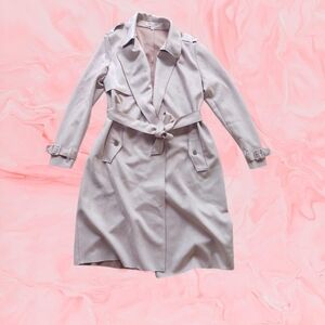 Philosophy Women's Trench Coat - Dusty Pink